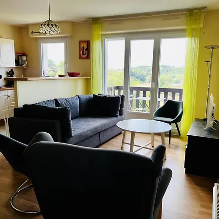 Apartment T2 Au Calme Avec Terrasse, Parking Et Acces Internet A - Fr-1-495-11